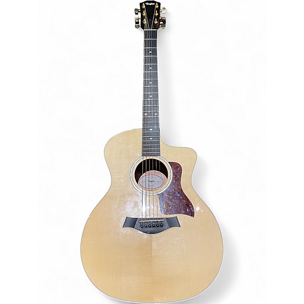 Used Taylor 214CE K DLX Natural Acoustic Guitar