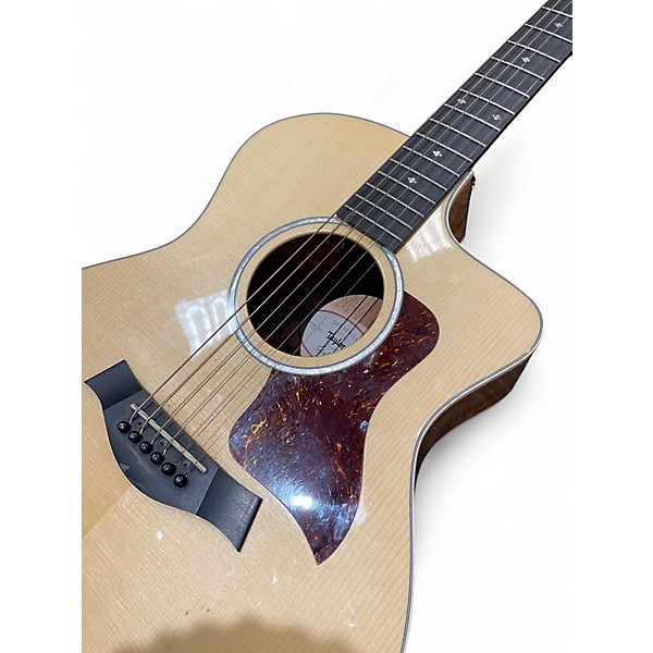Used Taylor 214CE K DLX Natural Acoustic Guitar