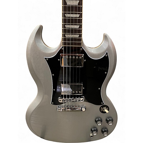 Used Gibson SG Standard Silver Mist Solid Body Electric Guitar