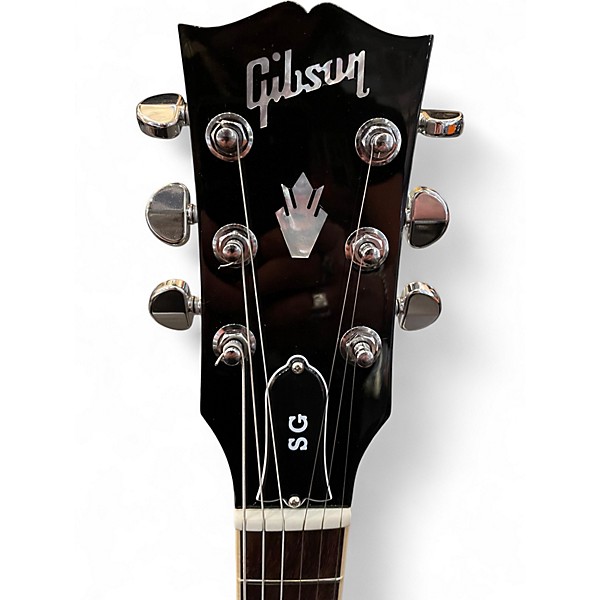 Used Gibson SG Standard Silver Mist Solid Body Electric Guitar
