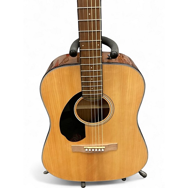 Used Fender CD60 Dreadnought LH Natural Acoustic Guitar