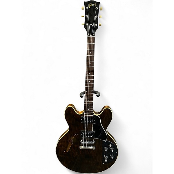 Vintage 1970s Gibson ES 325 Walnut Hollow Body Electric Guitar