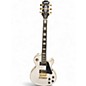 Used Epiphone Les Paul Custom White Solid Body Electric Guitar thumbnail