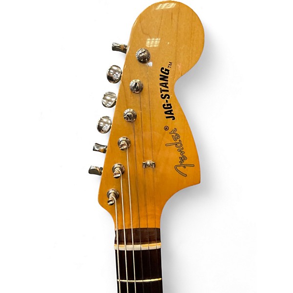 Used Fender Jagstang Daphne Blue Solid Body Electric Guitar