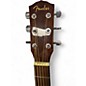 Used Fender CD60CE Dreadnought Natural Acoustic Electric Guitar