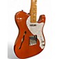 Used Squier Classic Vibe 70s Thinline Telecaster Natural Hollow Body Electric Guitar
