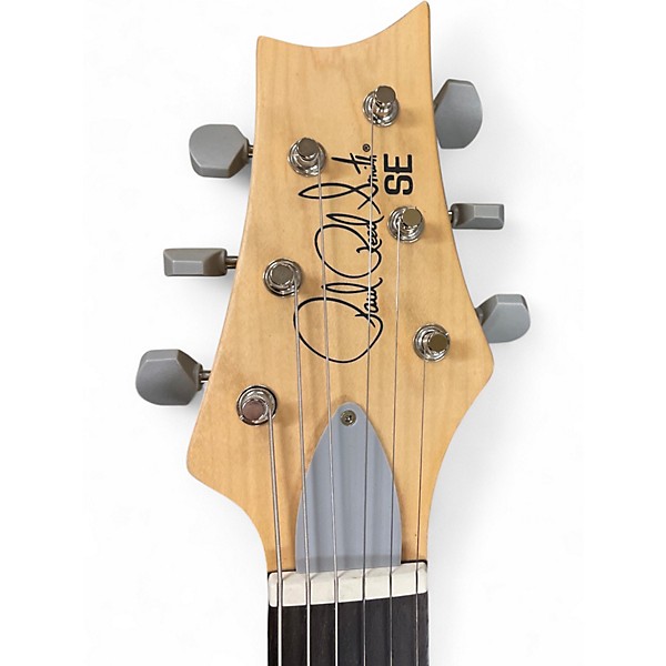 Used PRS SE Silver Sky Moon White Solid Body Electric Guitar