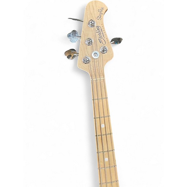 Used Sterling by Music Man Stingray Seafoam Electric Bass Guitar