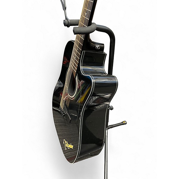 Used 2020s Takamine gd30 Black 12 String Acoustic Electric Guitar