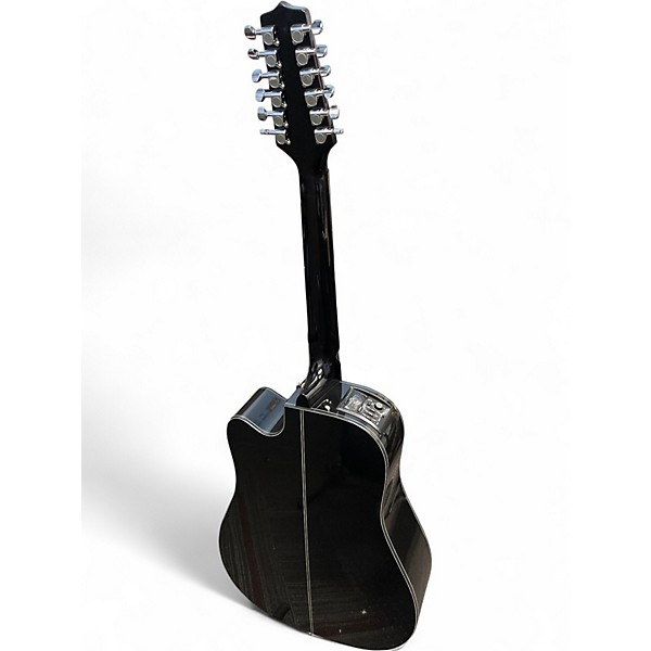 Used 2020s Takamine gd30 Black 12 String Acoustic Electric Guitar
