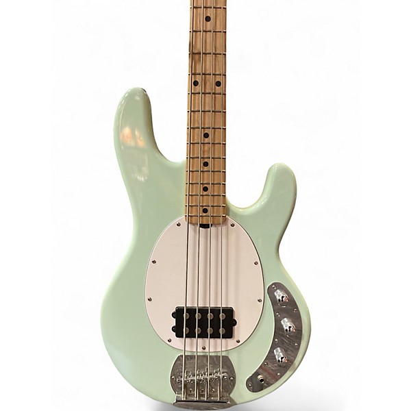 Used Sterling by Music Man Ray4 Surf Green Electric Bass Guitar