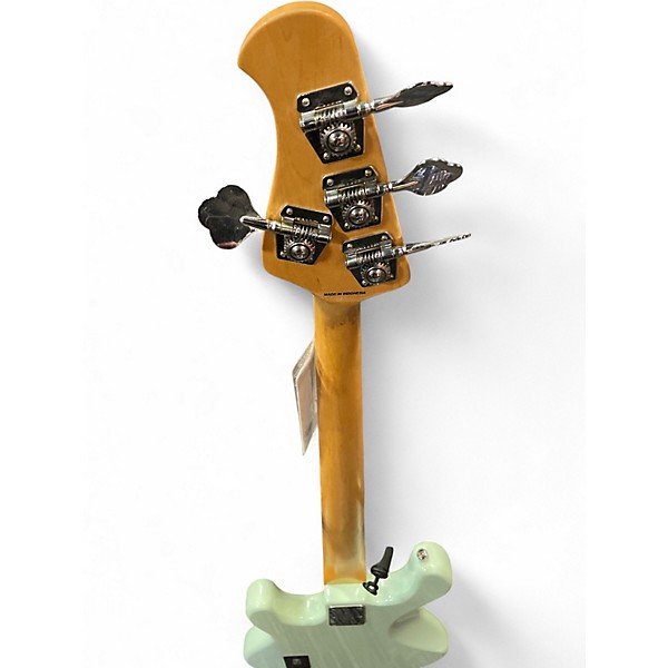 Used Sterling by Music Man Ray4 Surf Green Electric Bass Guitar