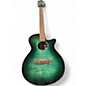 Used Ibanez AEG70-EBH EMERALD BURST Acoustic Electric Guitar thumbnail