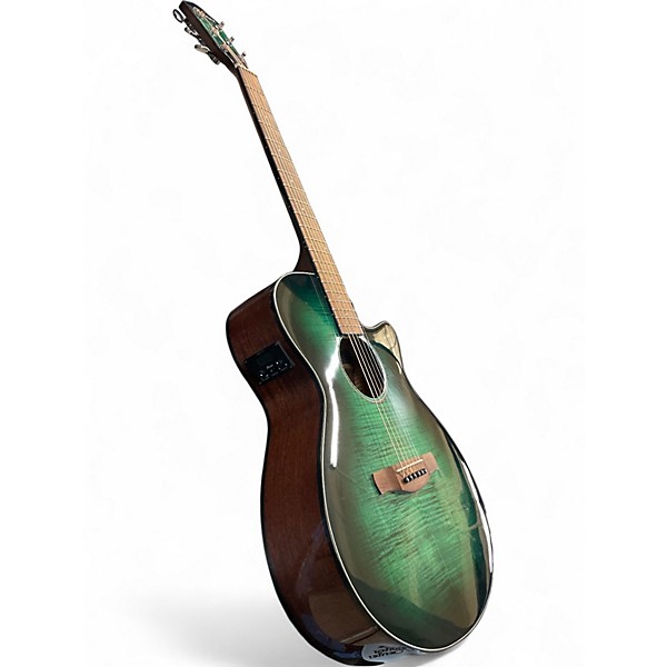 Used Ibanez AEG70-EBH EMERALD BURST Acoustic Electric Guitar