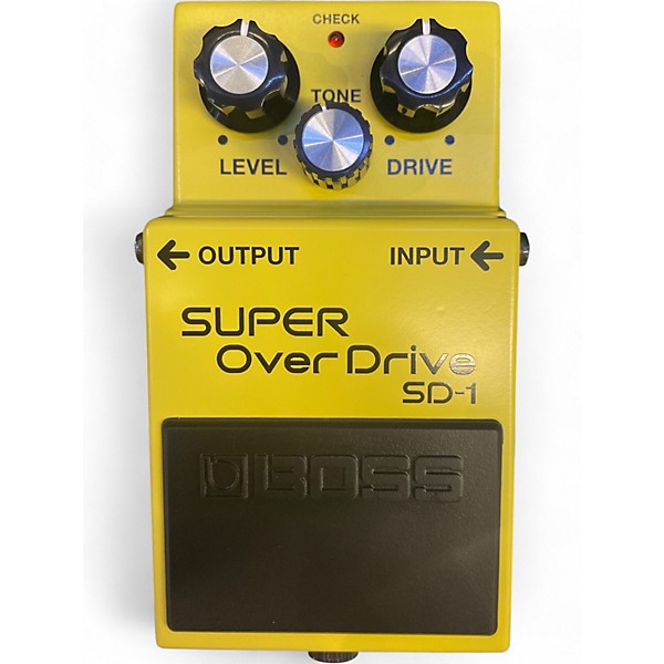 Used BOSS SD1 Super Overdrive Effect Pedal