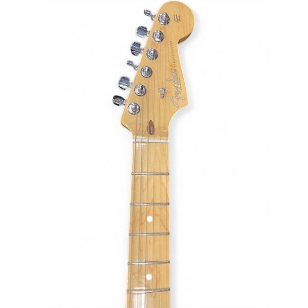 Used Fender American Standard Stratocaster Black Solid Body Electric Guitar