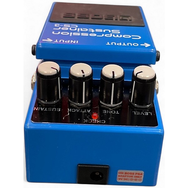 Used BOSS CS3 Compressor Sustainer Effect Pedal
