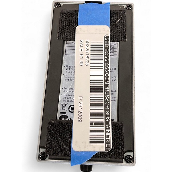 Used BOSS CS3 Compressor Sustainer Effect Pedal