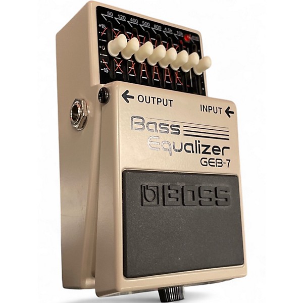 Used BOSS GEB7 7 Band Bass Equalizer Bass Effect Pedal