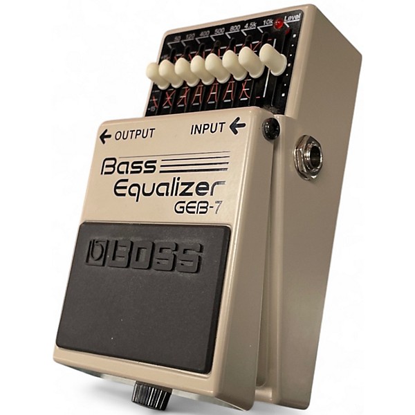 Used BOSS GEB7 7 Band Bass Equalizer Bass Effect Pedal