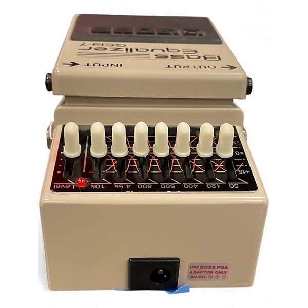 Used BOSS GEB7 7 Band Bass Equalizer Bass Effect Pedal