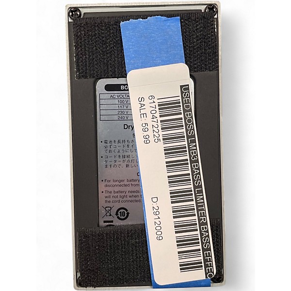 Used BOSS LMB3 Bass Limiter Bass Effect Pedal