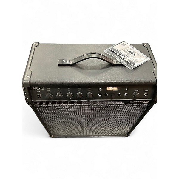 Used Line 6 Spider V 120 1x12 Guitar Combo Amp