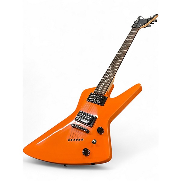 Used Dean BABY Z Orange Solid Body Electric Guitar