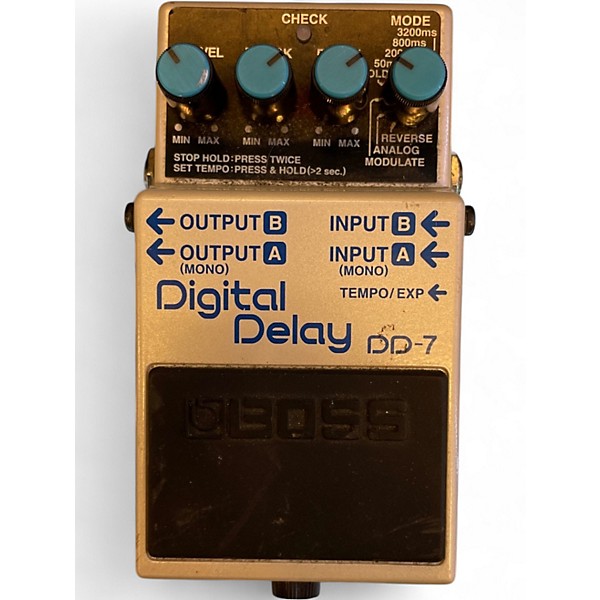 Used BOSS DD7 Digital Delay Effect Pedal