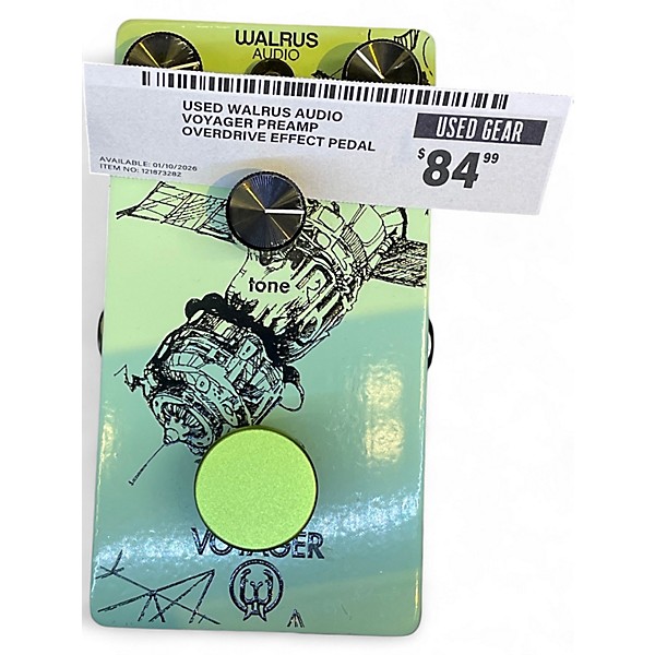 Used Walrus Audio Voyager Preamp Overdrive Effect Pedal