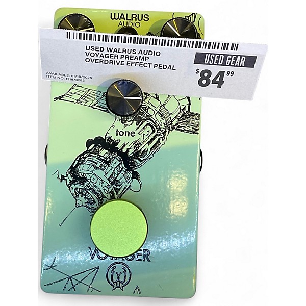 Used Walrus Audio Voyager Preamp Overdrive Effect Pedal