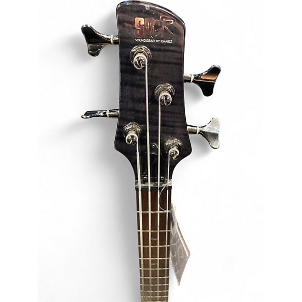 Used Ibanez SRT800DX BLACK WALNUT Electric Bass Guitar