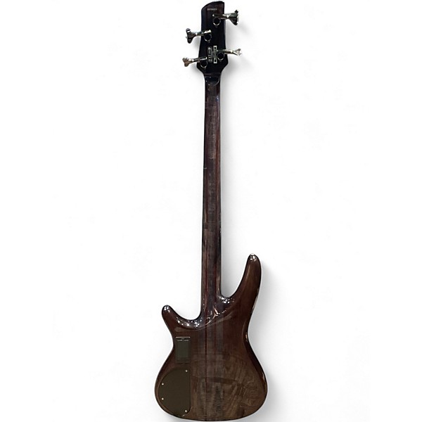 Used Ibanez SRT800DX BLACK WALNUT Electric Bass Guitar