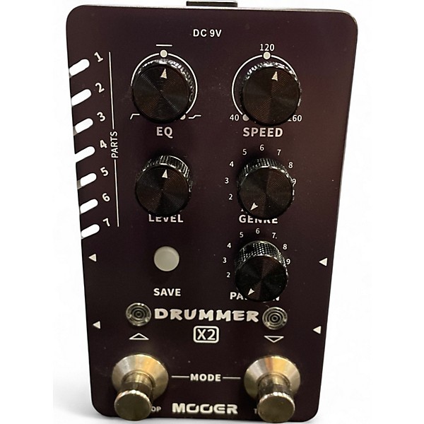 Used Mooer Drummer X2 Pedal