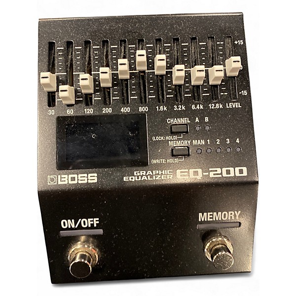 Used BOSS EQ200 Graphic Equalizer Pedal