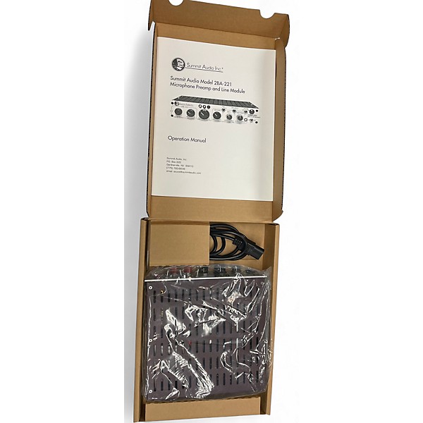 Used Summit Audio 2BA-221 MIC LINE MODULE Microphone Preamp