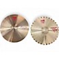 Used Paiste 14in 2002 Medium Hi Hat Pair Cymbal thumbnail