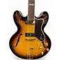 Used Epiphone sheraton 2 Tone Sunburst Hollow Body Electric Guitar
