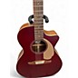 Used Fender Newporter Player RED Acoustic Electric Guitar thumbnail