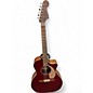 Used Fender Newporter Player RED Acoustic Electric Guitar