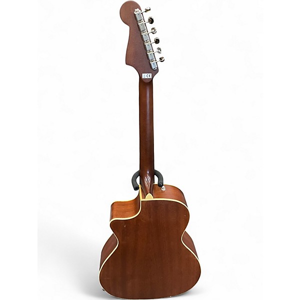 Used Fender Newporter Player RED Acoustic Electric Guitar