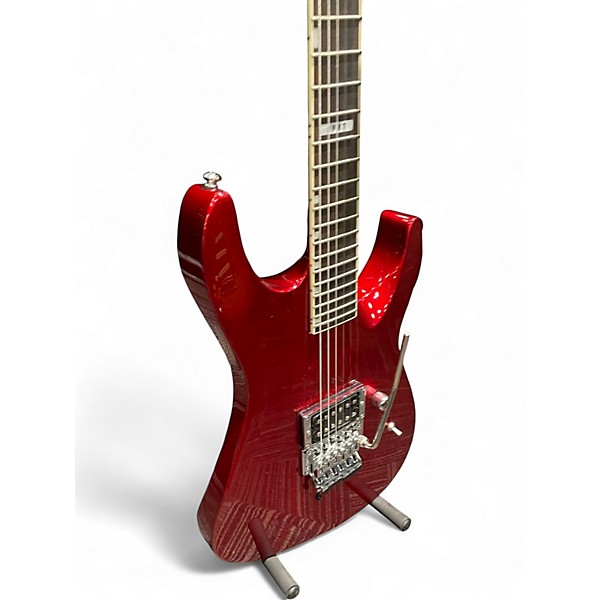 Used Ltd M-1 Custom Red Solid Body Electric Guitar