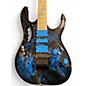 Used Ibanez JEM77P BLUE FLORAL PATTERN Solid Body Electric Guitar thumbnail