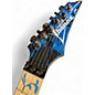 Used Ibanez JEM77P BLUE FLORAL PATTERN Solid Body Electric Guitar