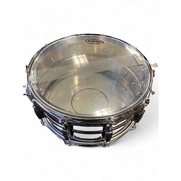 Vintage 1970s Ludwig 14in Supraphonic Snare Aluminum Drum