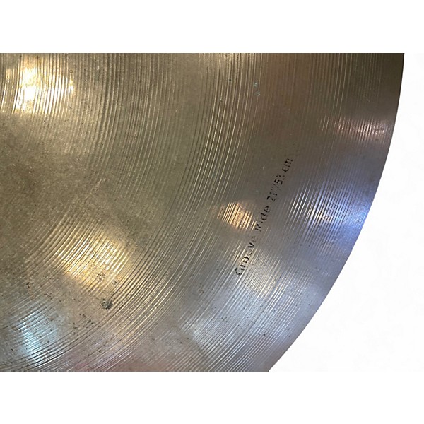 Used SABIAN 21in HHX Groove Ride Cymbal