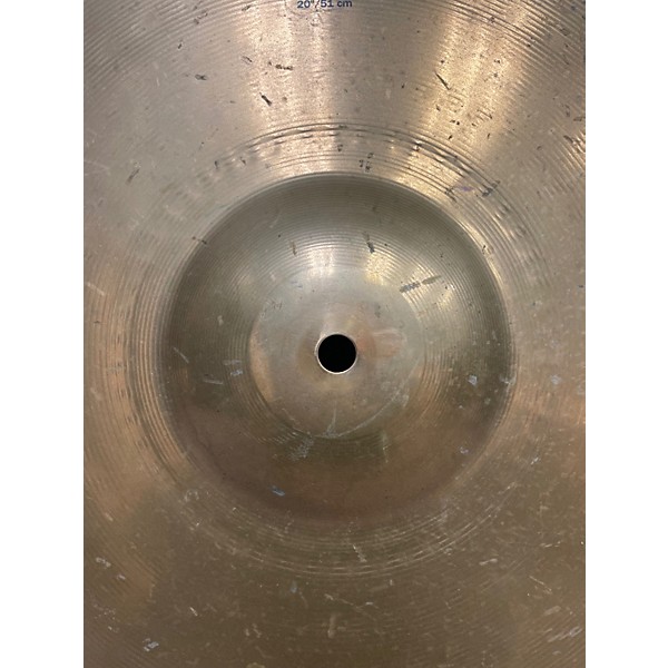 Used 2000s Zildjian 20in ZBT Crash Ride Cymbal