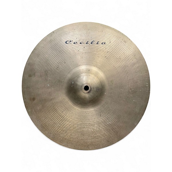 Used 2000s Cecilia 14in Hi Hat Cymbal Pair Cymbal