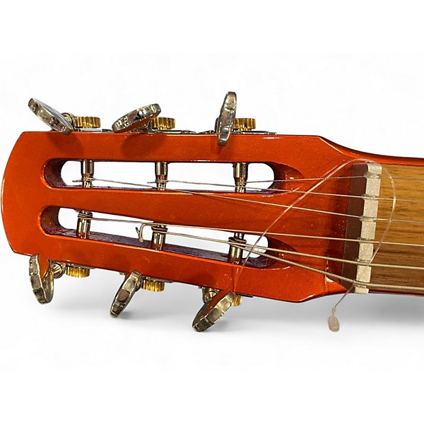 Used Morrell Music LAPSTEEL Metallic Orange Lap Steel