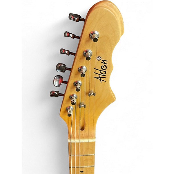 Used Alden TV Cruiser Candy Apple Red Solid Body Electric Guitar